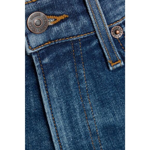 Veronica Beard Ryleigh Ankle Leg Jeans in Mid Blue 28 - Picture 2 of 4